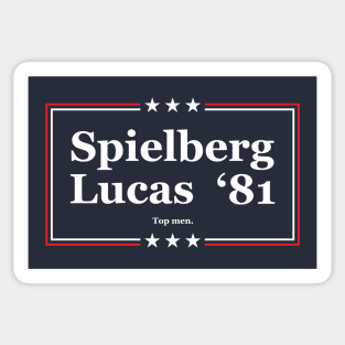 Spielberg Lucas '81 Sticker